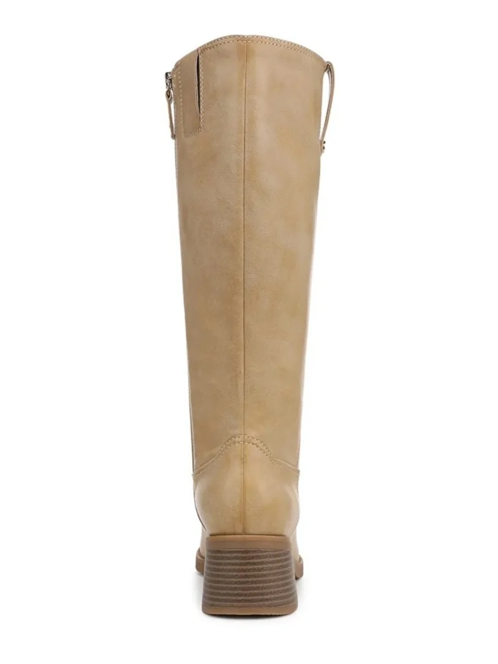 Dr. Scholl's Tall Tan Block Heel Knee-High Boots 11m
